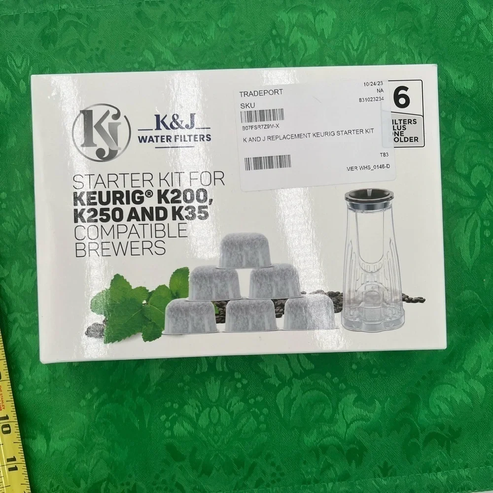 K&J Starter Kit For Keurig 2.0 K200, K250, K35, K-Duo Plus K-Compact Coffee NWT